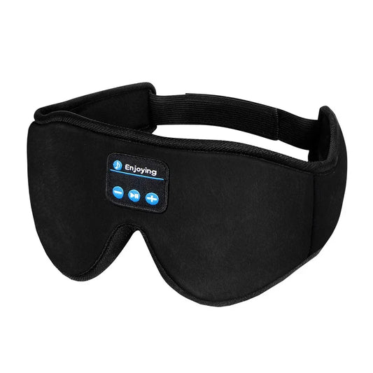 3D Eye Mask Music Play Sleeping Headphones with Built-in HD AND A MICRO