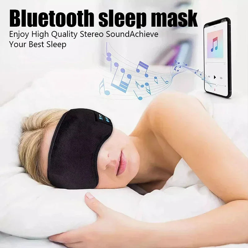 Bluetooth Sleeping Headphones Eye Mask Sleep Headphones  Bluetooth